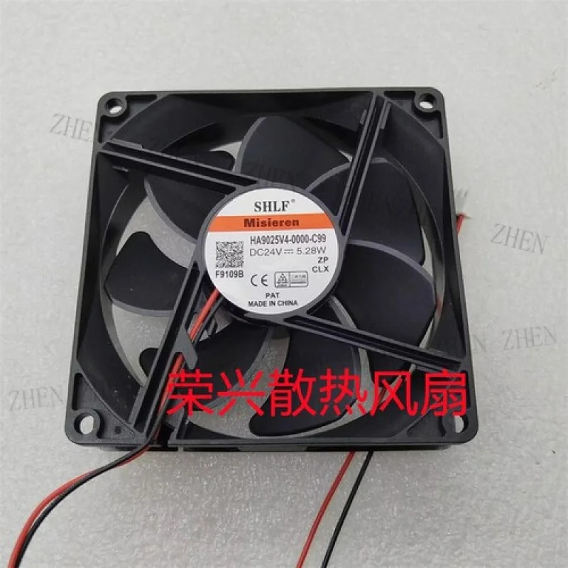 Y HA9025V4-0000-C99팬 DC24V 5.28W 9025 9cm 2선식 냉각팬