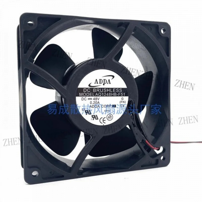 Y AQ1248HB-F51 DC48V 0.20A 12038 12CM 인버터 냉각팬