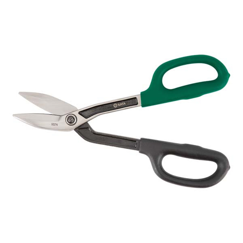사타 SATA 곡선형 철판 가위 286mm(10인치) 93214 함석가위 철판가위 - 상세 이미지 4