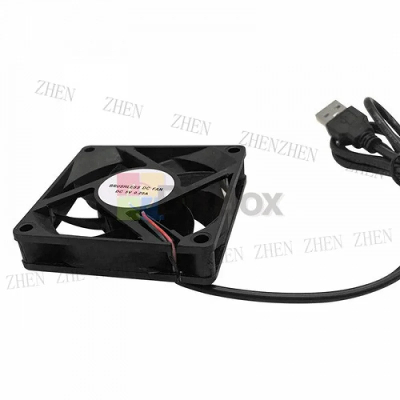 Y for DC7015 저소음 DC 슬림 팬 USB 컴퓨터 케이스 냉각팬 5V 오일/볼 베어링 7cm