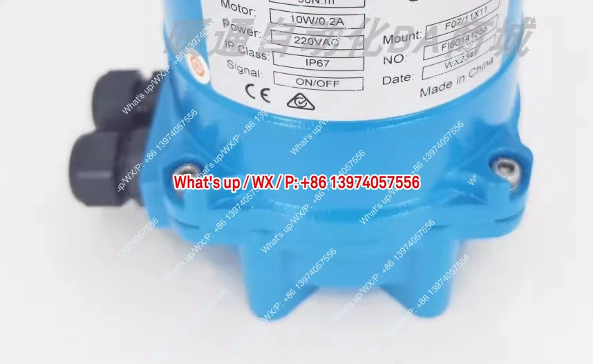 존슨 DN125/DN150 버터플라이 밸브 스위치 타입 드라이버 VA303BDC-C 고압 차단 액추에이터 전기 헤드