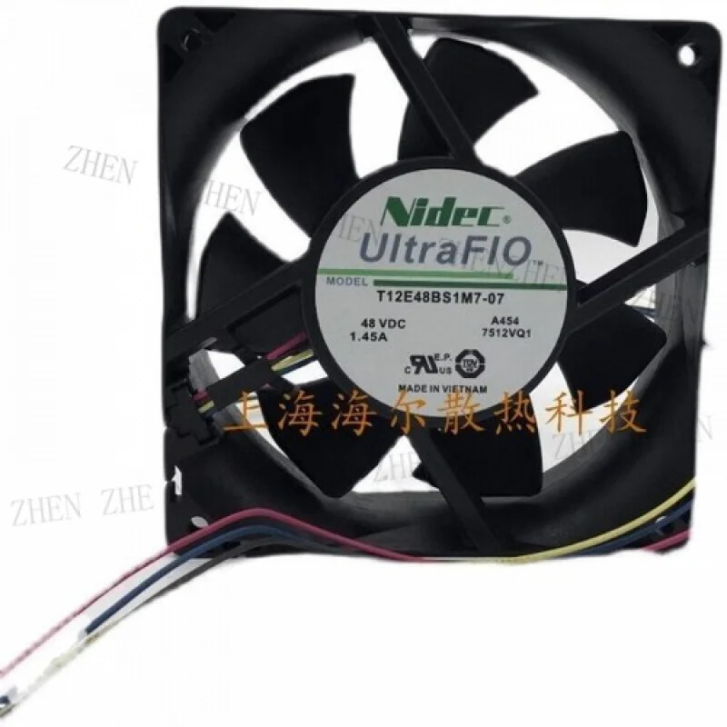 Y FOR T12E48BS1M7-07 48VDC 1.45A 4선식 냉각팬