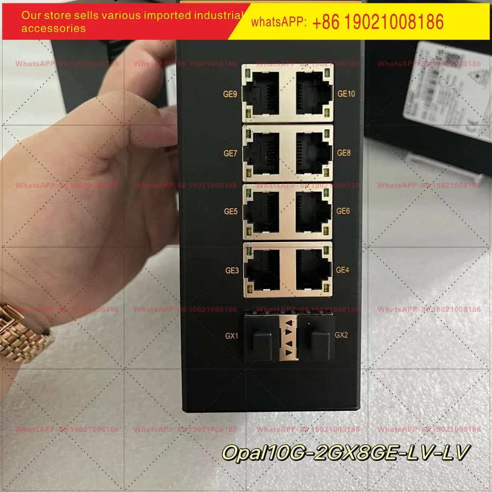 기가비트 비형 2광 8전기 산업이더넷 스위치 Opal10G-2GX8GE-LV-LV