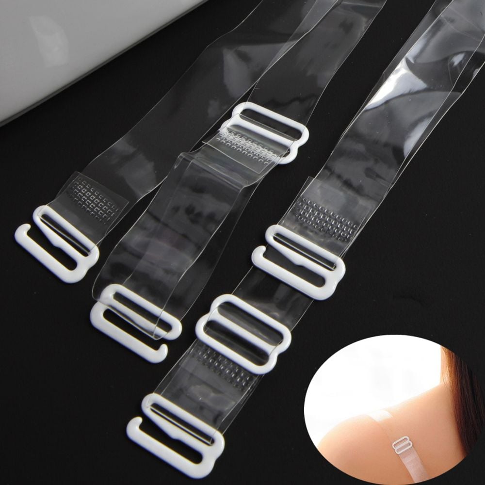 속옷 브래지어 투명 누드 끈 1.5cm 1P - 상품 이미지