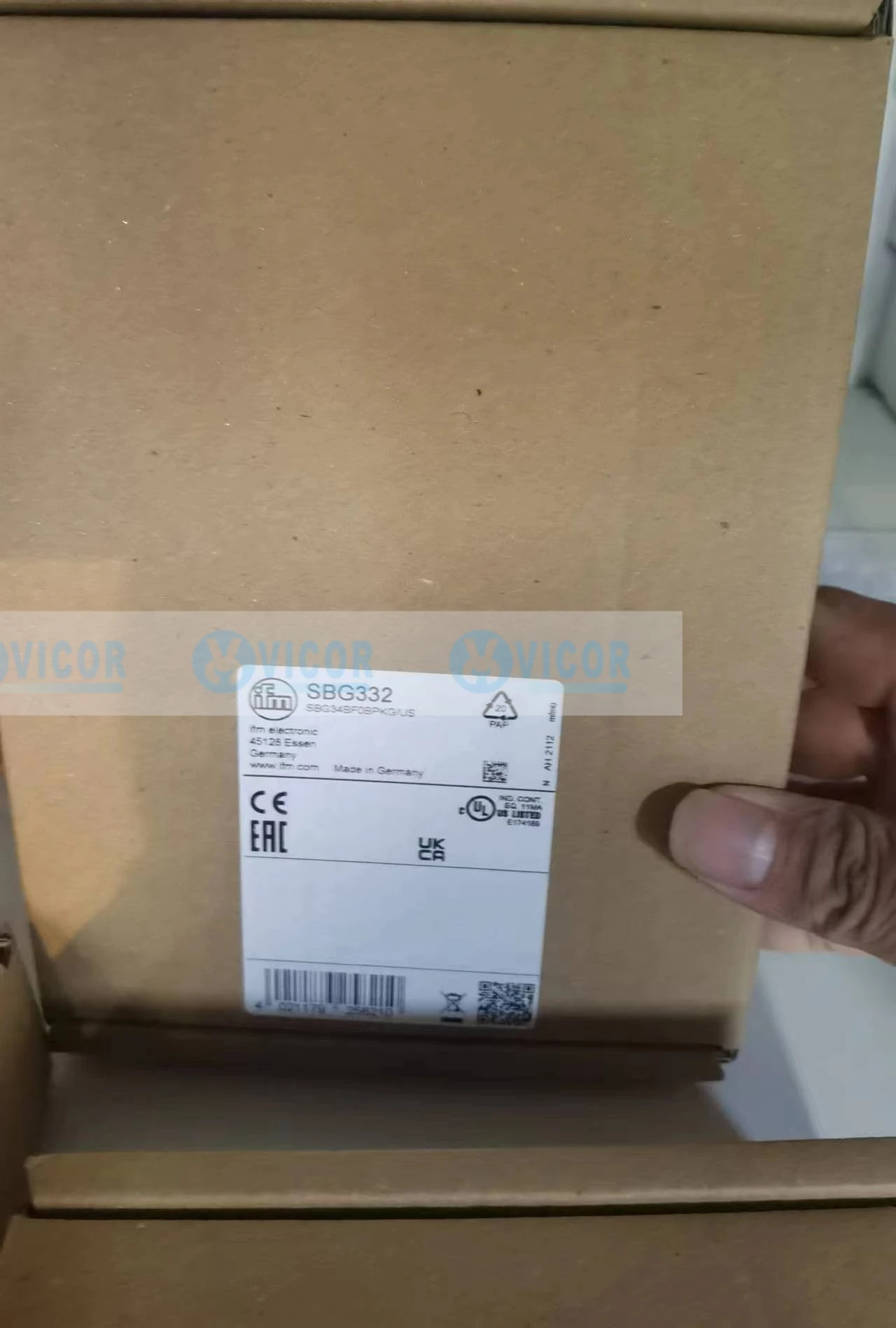 IFM 센서 SBG233 SBG232 SBG332 SBU624 유량센서 단방향 밸브 SH0500