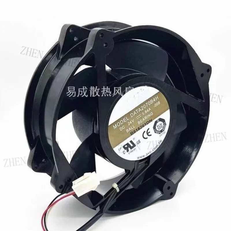 C DATA2070B4H DC24V 1.84A 20CM cm 3선식 DC 냉각팬Y