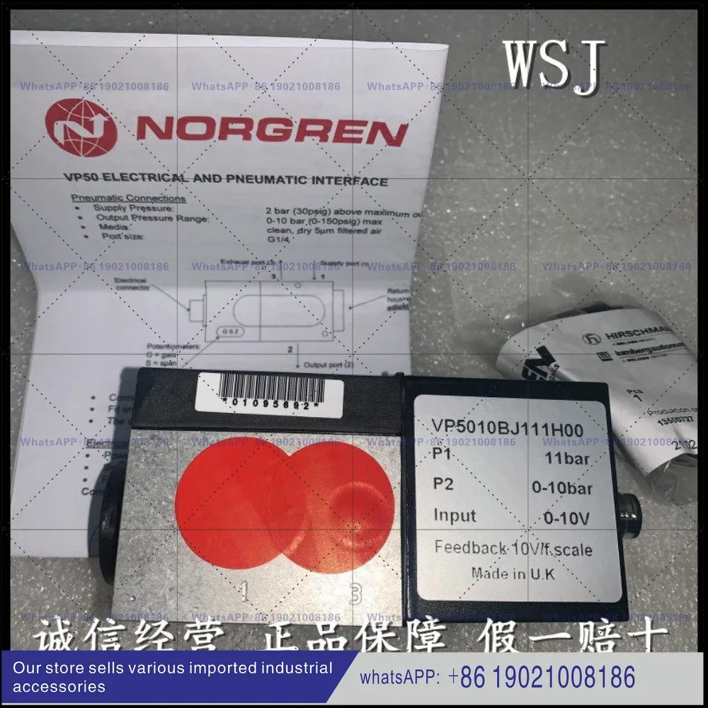 VP5010BJ111H00 노그렌 비례 밸브 VP5006BJ111H00