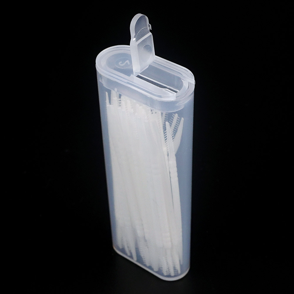 1X5개 구강용품 치간칫솔 휴대용 휴대용치간칫솔 솔이쑤시개 z4256 - 상품 이미지