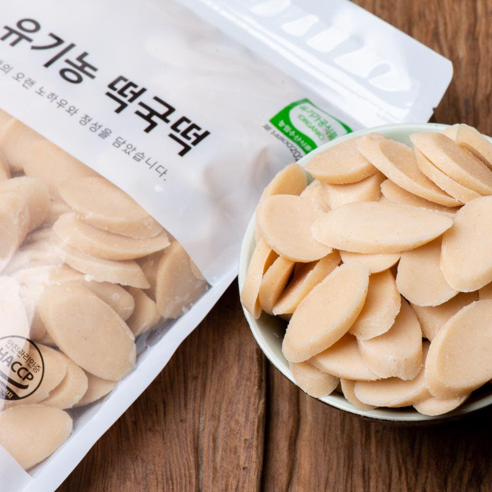 유기농 무염 현미떡국떡 제품 이미지