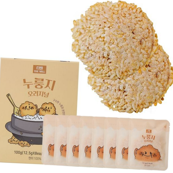 맛있는 현미 누룽지 한입 누룽지 스낵 가마솥 간식 - 상품 이미지