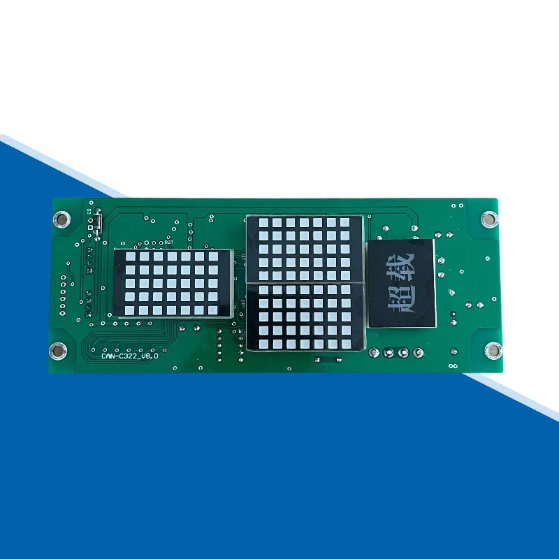 부품은 Hengda Fuji 바운드 콜 도트 매트릭스 디스플레이 보드 CAN-C322-V4.0 8.0 외부 검사