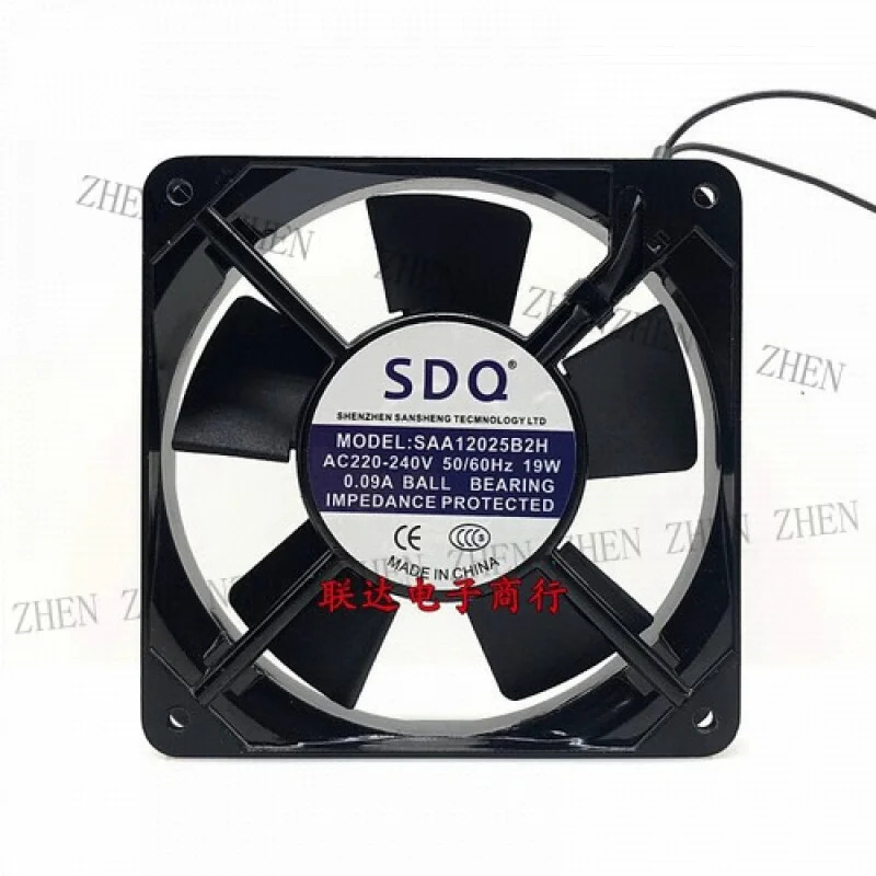 Y SAA12025B2H AC220V-240V 19W 0.09A 12CM 냉각팬