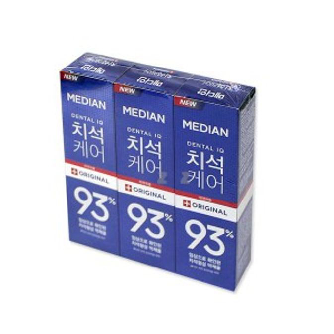 메디안 치석 오리지널 치약 120gX3개 구취제거 치약 - 상품 이미지