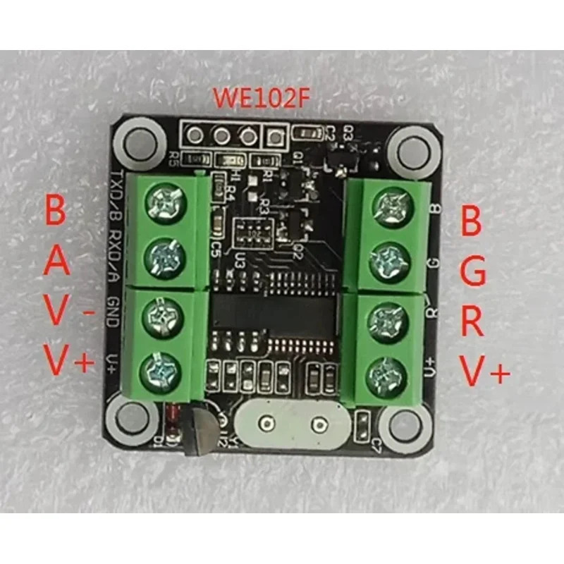 풀 컬러 5050RGB 램프컨트롤러 485 디밍 MODBUS LED 워터 램프 컨트롤러 12V WS2811