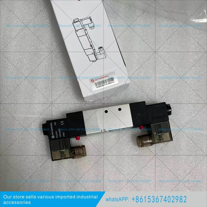 VCB22B611A-AB213J 노그렌 작동 솔레노이드 밸브 G1/4 나사 24DC
