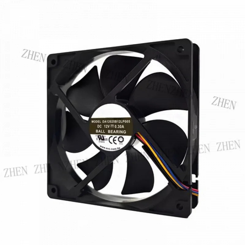 Y DA12025B12LP005 DC12V 0.3A 12cm 14PIN 4선 냉각팬기능