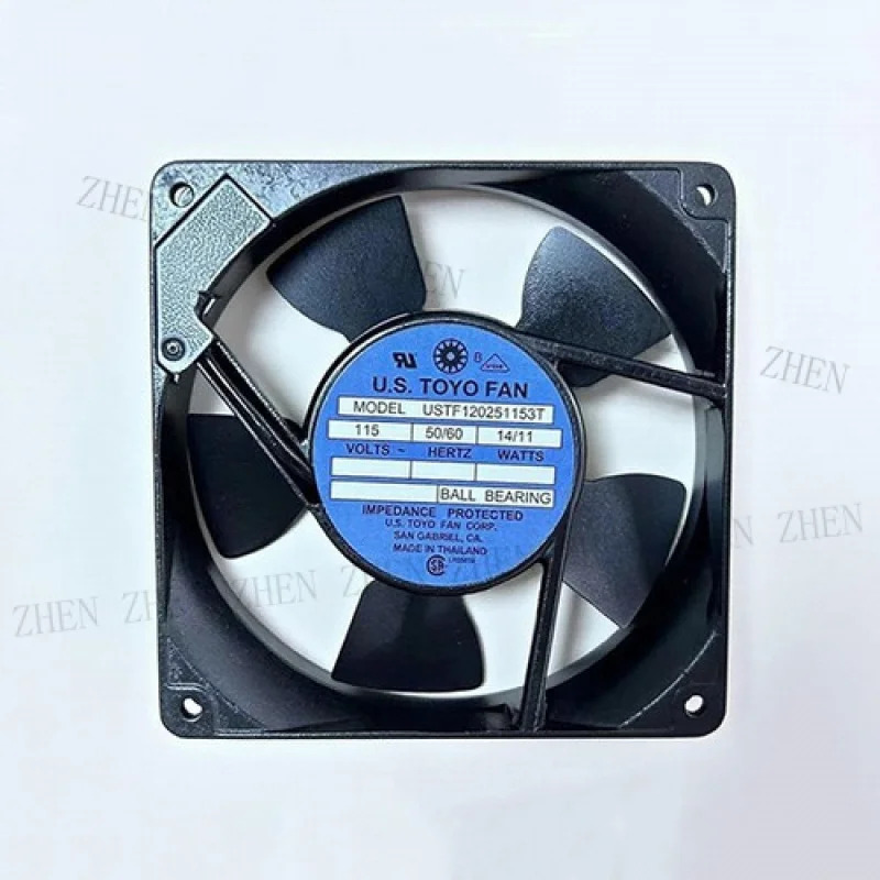 Y 미국TOYO FAN USTF120251153T 냉각팬 1115V 14/11W 12CM 2핀 신