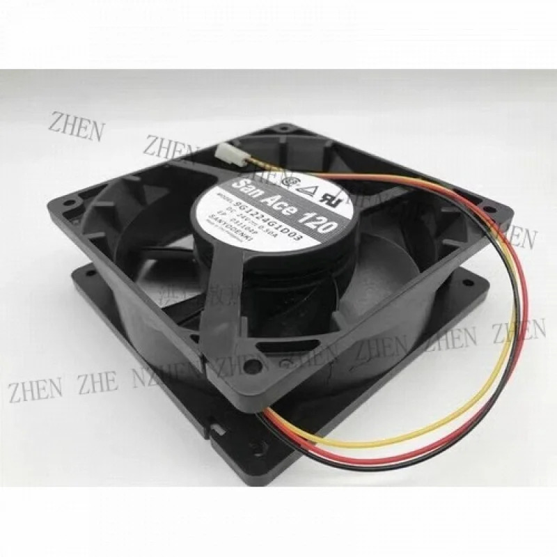 Y for 9G1224G1D03 12038 DC24V 0.50A 12CM 3핀 인버터 냉각팬