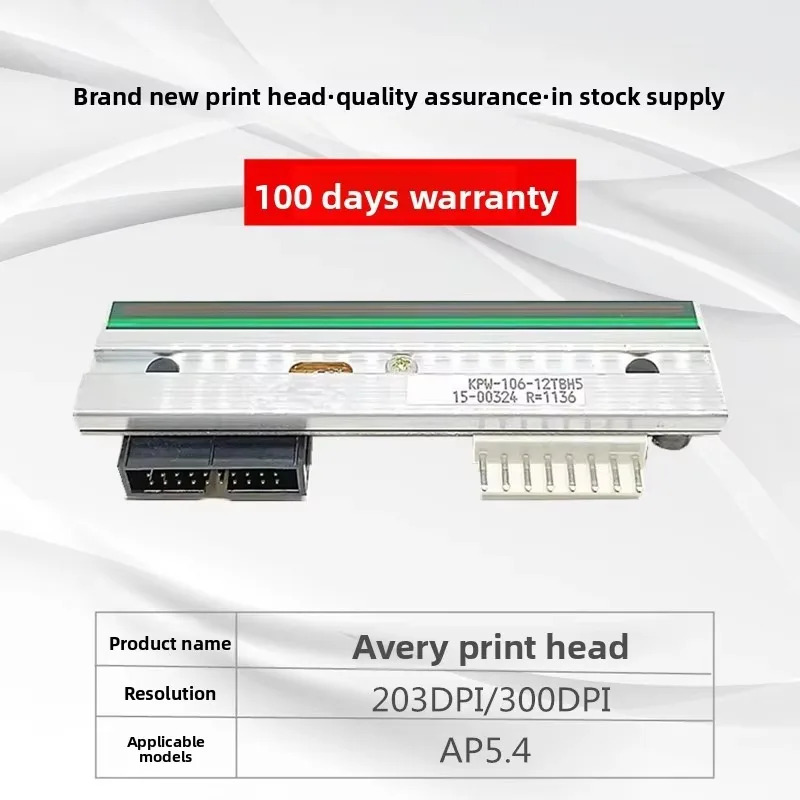 오리지널 KPW-106-12TBH5 프린트헤드 XLP504 106mm 300dpi A4431 프린터 헤드