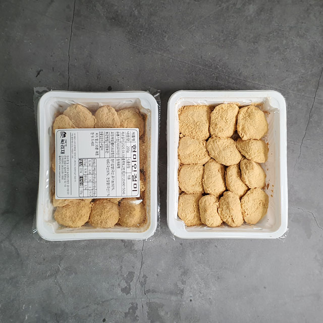 싸리재 찰떡 콩고물 [ 현미 찹쌀 인절미 200g ] 굳지않는 아침대용 간편 냉동 떡 - 상세 이미지 5