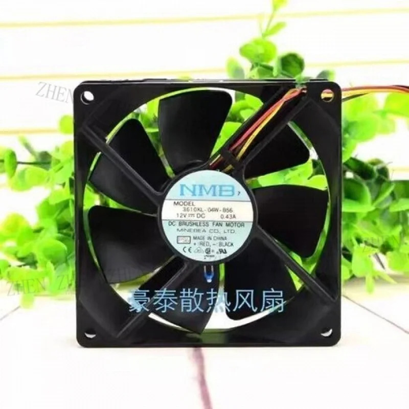Y for MNB 3610KL-04W-B56 9025 DC12V 0.43A 9CM 3선 인버터 냉각팬