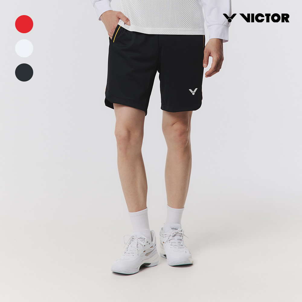 빅터 아울렛 배드민턴의류 V-MOVE SHORTS 남녀공용 5부 반바지 (R-50200) - 상세 이미지 2