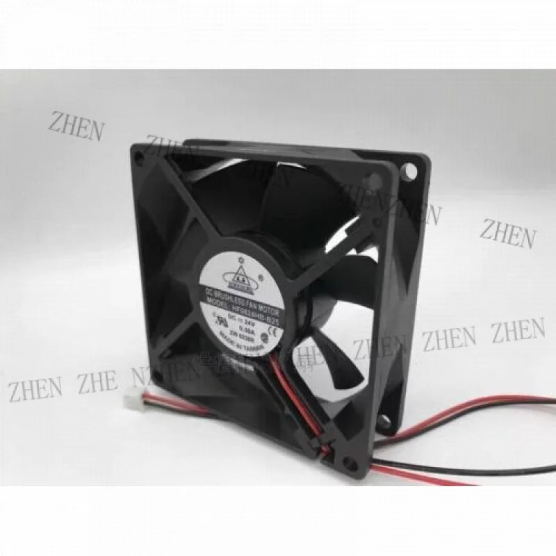 Y YIHUAKEJI HF0824HB-B25 8025 DC24V 0.30A 8CM 2선 인버터 냉각팬용