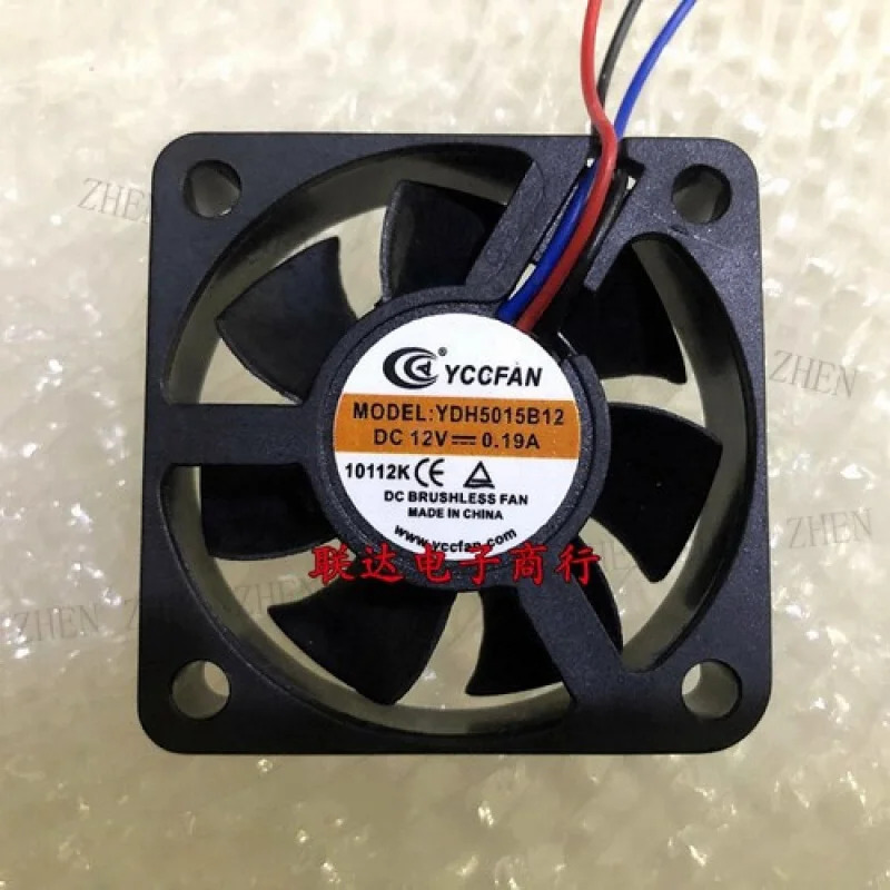 Y FOR YDH5015B12 DC12V 0.19A 5cm 5015 DC 냉각팬