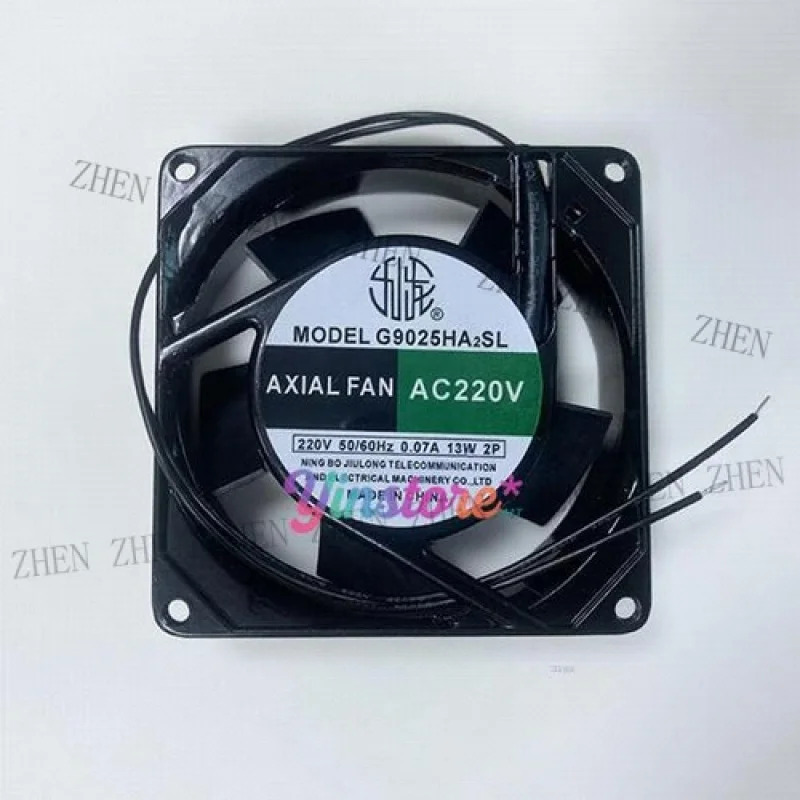 Y JIU LONG G9025HA2SL 축 냉각팬 9025 AC220V 0.7A 13W 9CM 2Pin기능