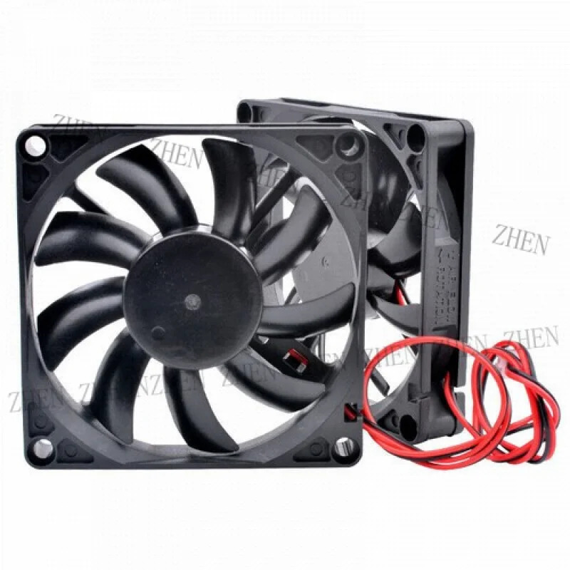 Y ACP8015 80mm DC5V 12V 24V 2핀 냉각팬 라우터전원공급장치용