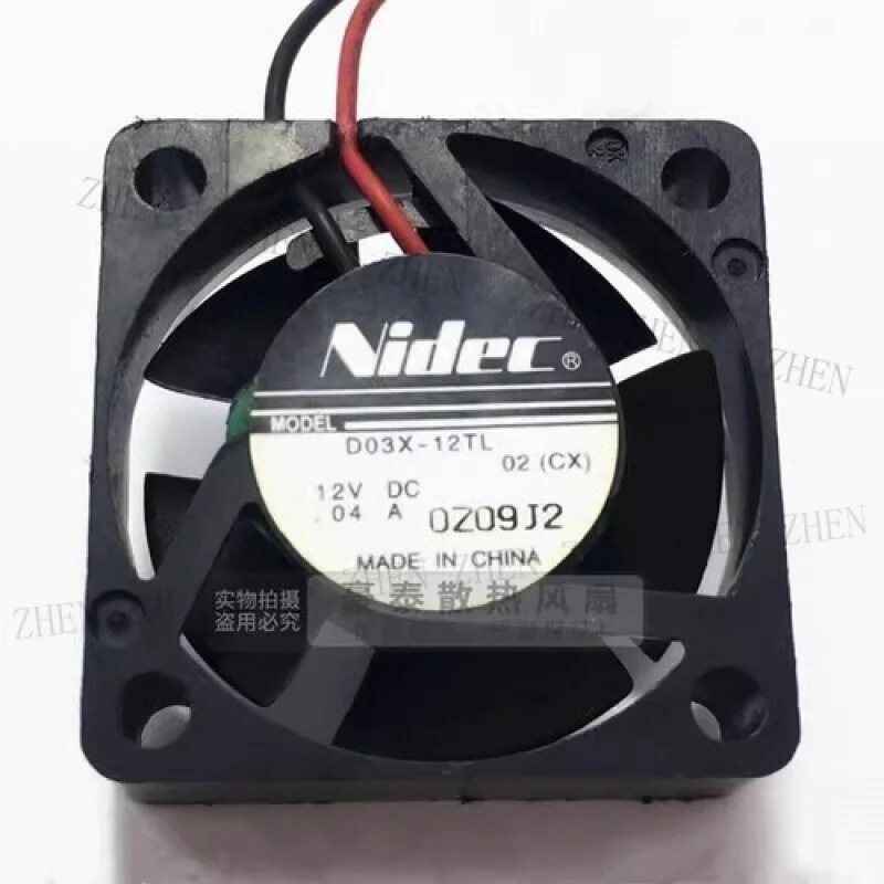 Y D03X-12TL 3010 DC12V 0.04A 2선식 냉각팬