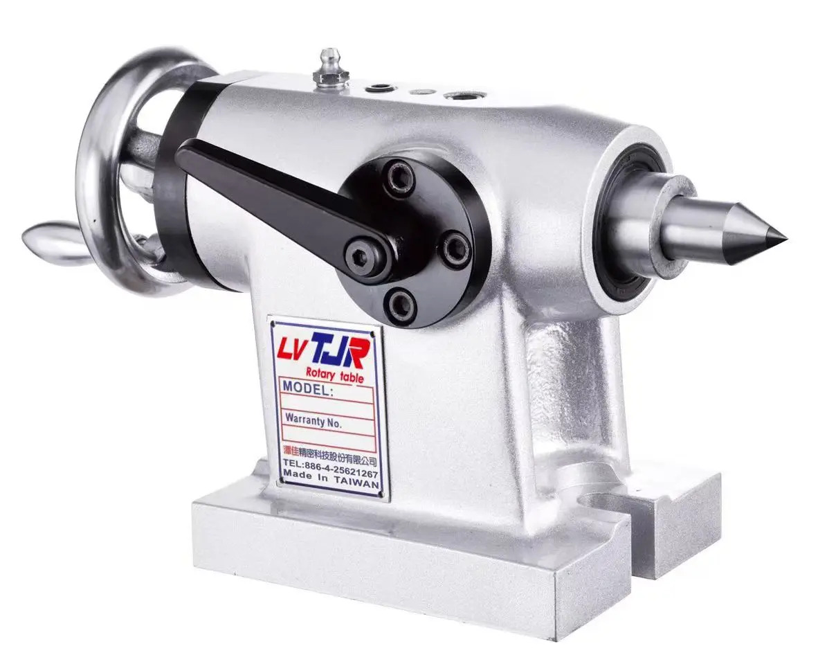 셀러 TJR AR-170L 4축 스틸 로터리 테이블 서보모터 테일스톡 인덱스 CNC 수직 가공 센터용