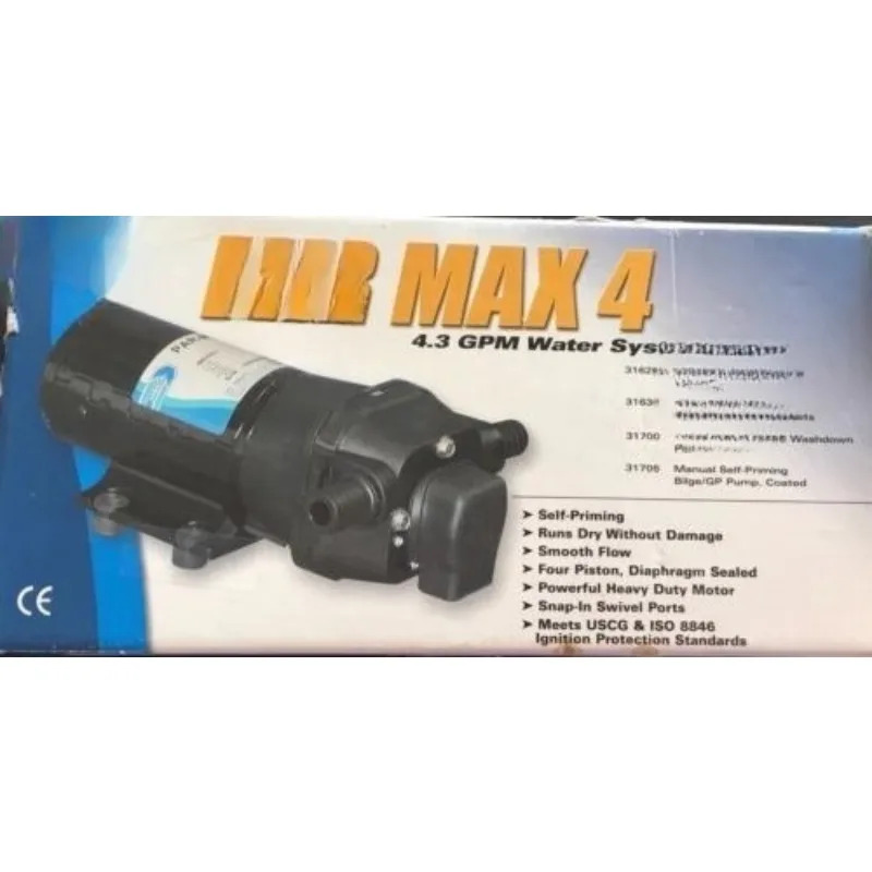 요트 Jab-sco 다이어프램 펌프 31620-0094PAR-Max 4/24v/31620-7004-PAR-MAX