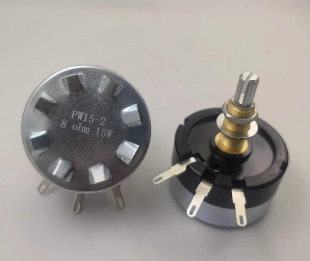 PW15-2 8 유로 8R 15W 고주파 감쇠기 포텐셔미터 핸들 나사 길이 29MM