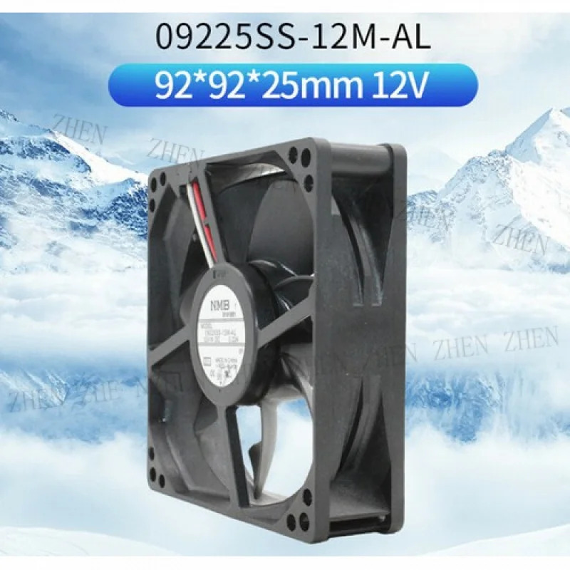 Y 09225SS-12M-AL 냉각팬 9025 DC12V 0.22A 9CM 3핀