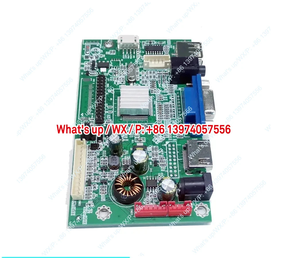 풀 HD 1920x1080 산업TFT LCD 스크린 V59 광고 컨트롤러 AD LVDS 드라이버 보드