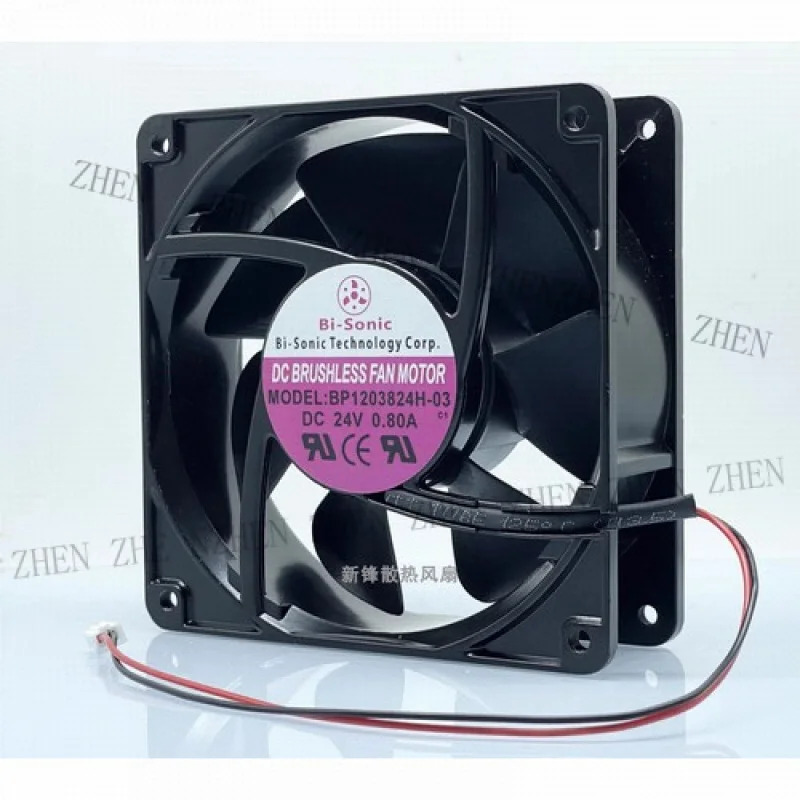 Y BP1203824H-03 DC24V 0.80A 2선식 냉각팬기능
