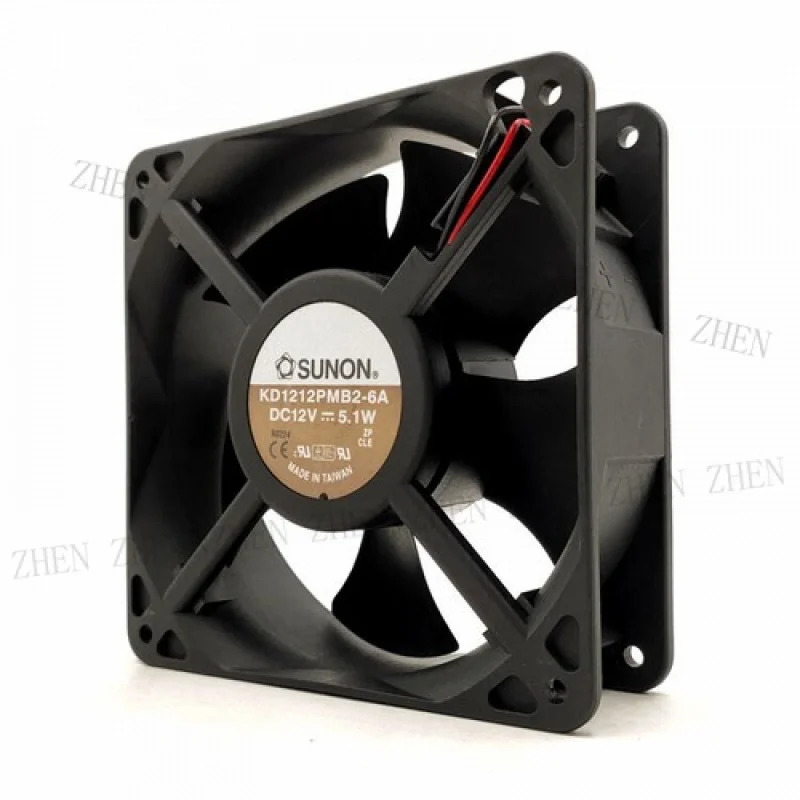 Y KDE1212PMB2-6A 냉각팬 12038 DC12V 5.1W 12CM 2핀