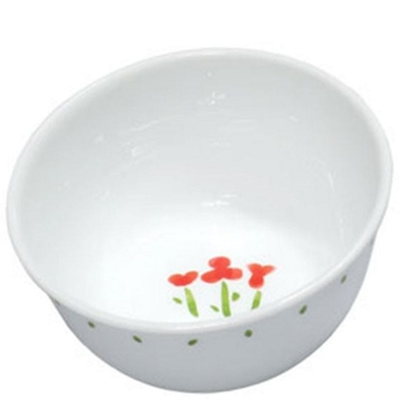 꽃무늬 비트렐 유리 우동기 패턴 유리 냉면기 라면기 대접 면기 - 상품 이미지