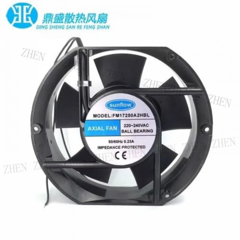 Y FOR sunflow FM17250A2HBL 220V-240V AC 0.23A 냉각팬