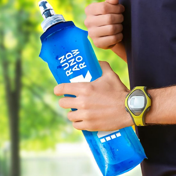 경량 등산 물병 소프트 휴대용 물병 아웃도어 500ml 플라스크 물통 - 상품 이미지