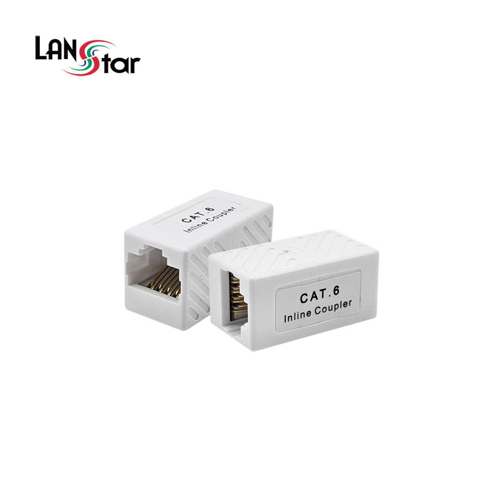 랜스타플러스 UTP CAT.6, Inline 커플러 I형 White LSP-6IC-UJW - 상세 이미지 2