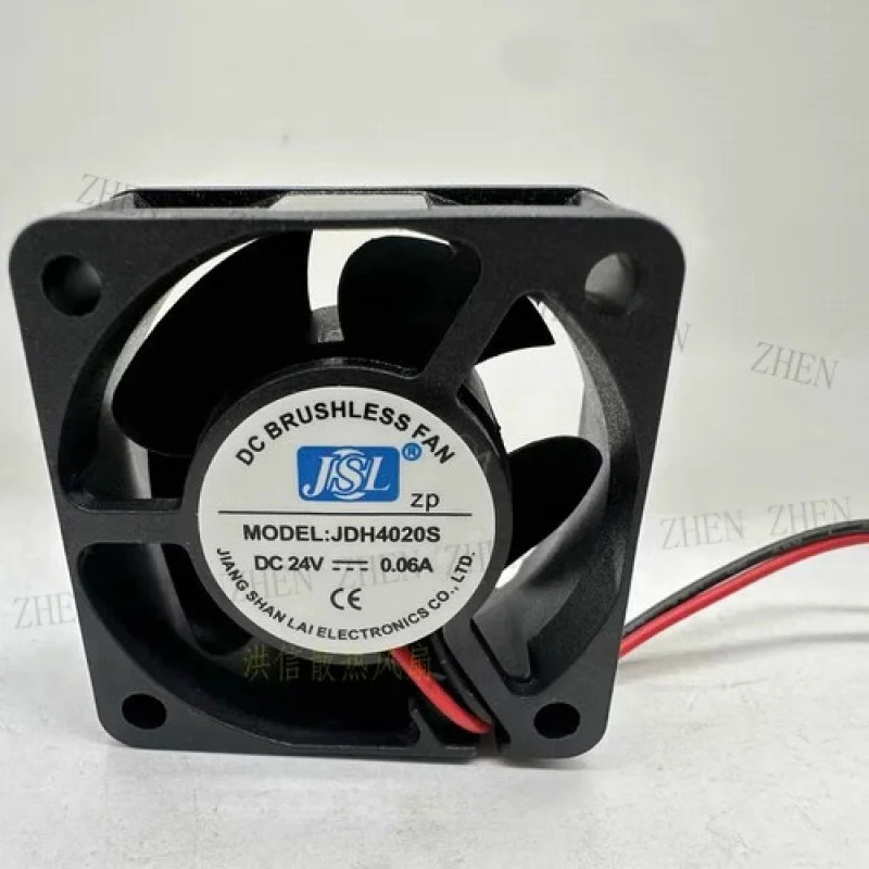 Y JSL 팬JDH4020S DC24V 0.06A 4CM 40x20MM 2선식 냉각팬