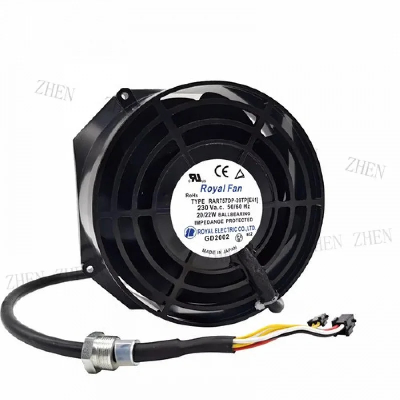 FAN RAR757DP-39TP E41 5선 AC230V 20W 냉각팬Y