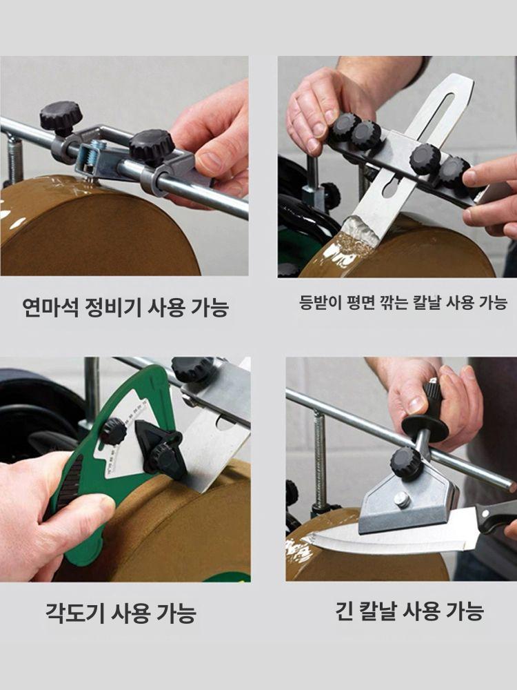 칼가는기계 습식연마기 전동 자동 업소용 그라인더 칼갈이 1000 그릿 수냉식 칼날 연마기 - 상세 이미지 3