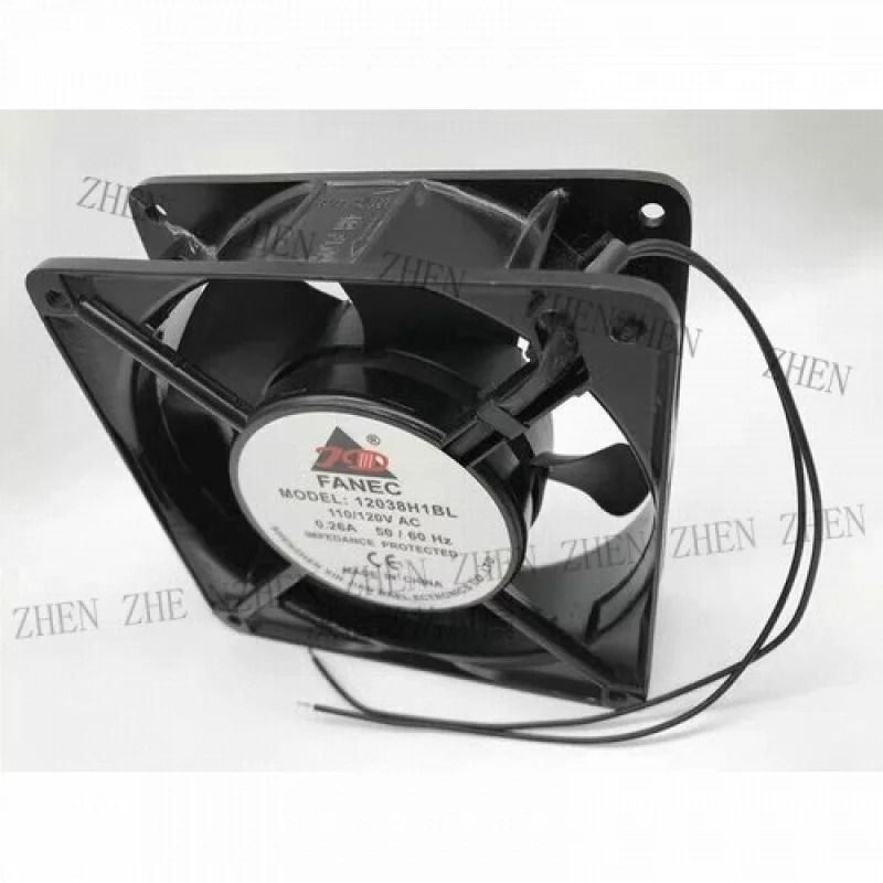 Y for JD 12038H1BL AC110V/120VAC 0.26A 12CM 알루미늄프레임 AC 냉각팬