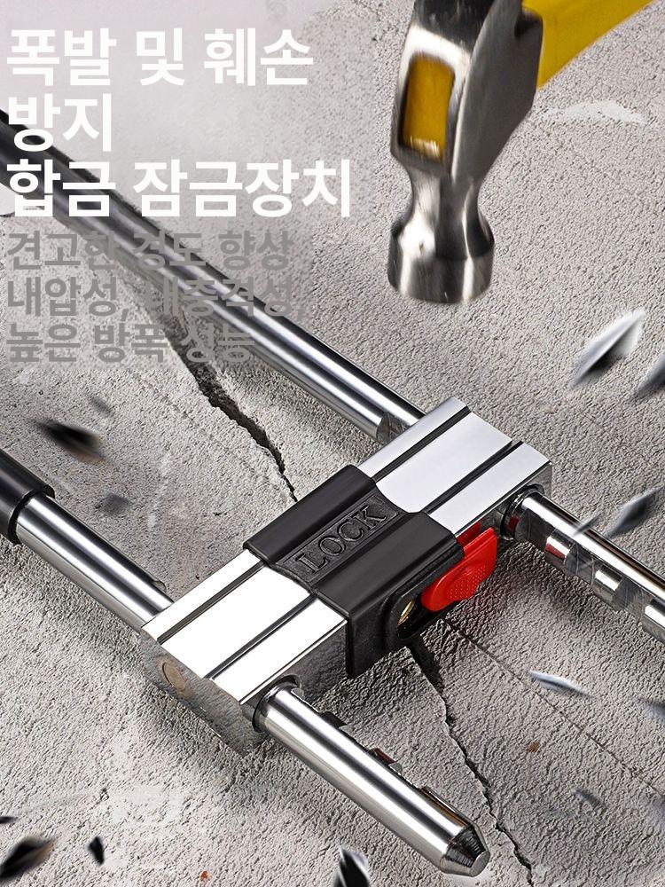 창고 자물쇠 시건장치 대문 냉장고 잠금장치 보안 열쇠 걸쇠 - 상세 이미지 3