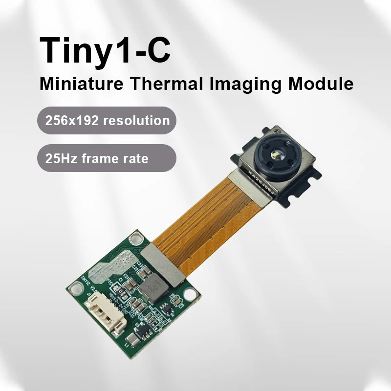 256x192 열화상 돔 카메라 3.2mm 초점거리 레이저 모듈 CCD 센서