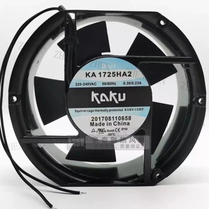 Y FOR KA1725HA2 축 냉각팬 17251 AC220V-240V 0.30A/0.23A 2핀