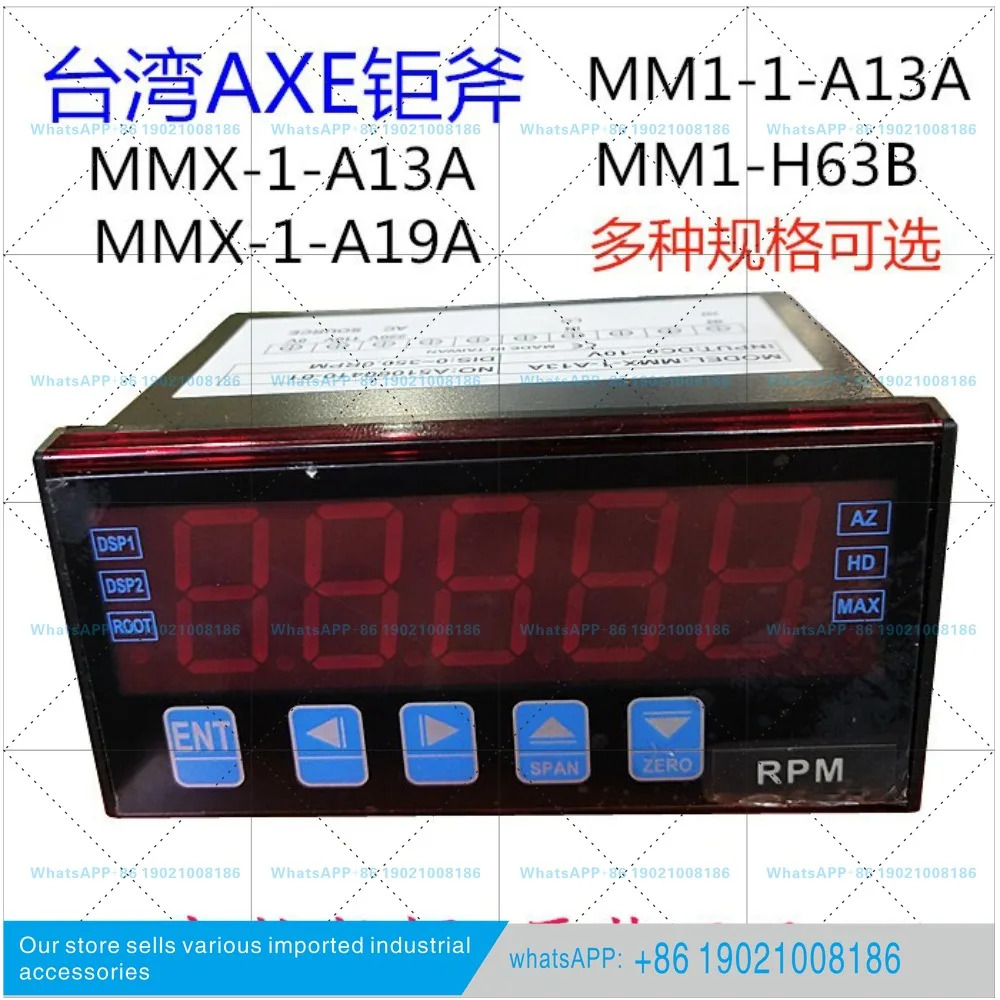MMX-1-A13A A19A 액스 타코미터 주파수 PFP-1-A15 속도계 POUNDFUL